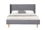 Sprung slats on the Allegra King Size Bed - Optimal support for a comfortable night's sleep.