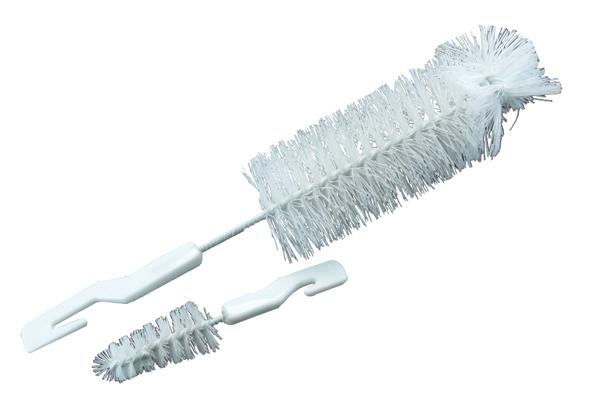 Apollo Bottle Brush Set for Cleaning Bottles – 2 Pack Large & Small Brushes for Deep Cleaning Hard-to-Reach Areas