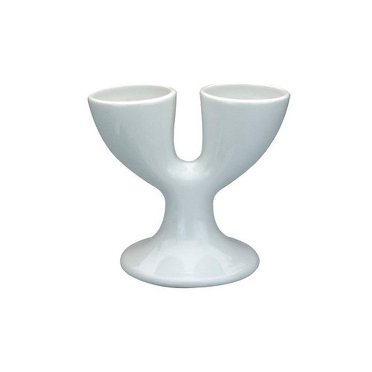 Apollo Double Egg Cup Set for Breakfast – Premium Egg Cups Holder Stand for Soft & Boiled Eggs Durable Kitchen Tableware