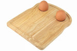 Apollo Rubberwood Breakfast Board Serving Tray with Egg