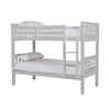 Elevate your kids' bedroom with the Bronson Single Bunk Bed 3' & 3' Grey - a versatile and stylish addition. Buy now and enjoy the convenience of splitting it into separate beds. Shop quality kids bunk beds in Ireland today!