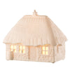 Belleek Thatched Cottage Luminaire white background