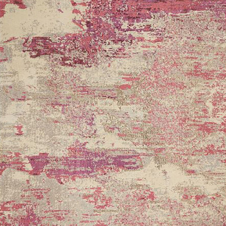 Nourison Rug Celestial Rug 02 Ivory Pink - Runner