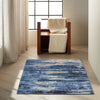 Calvin Klein River Flow Rug 01 Blue Grey - Runner