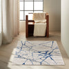 Calvin Klein River Flow Rug 05 Ivory Blue - Runner