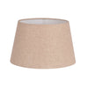 Cotton Linen Drum Light Shade 14"  – Neutral Fabric Light Shade for Table & Floor Lamps, Modern Home Lighting