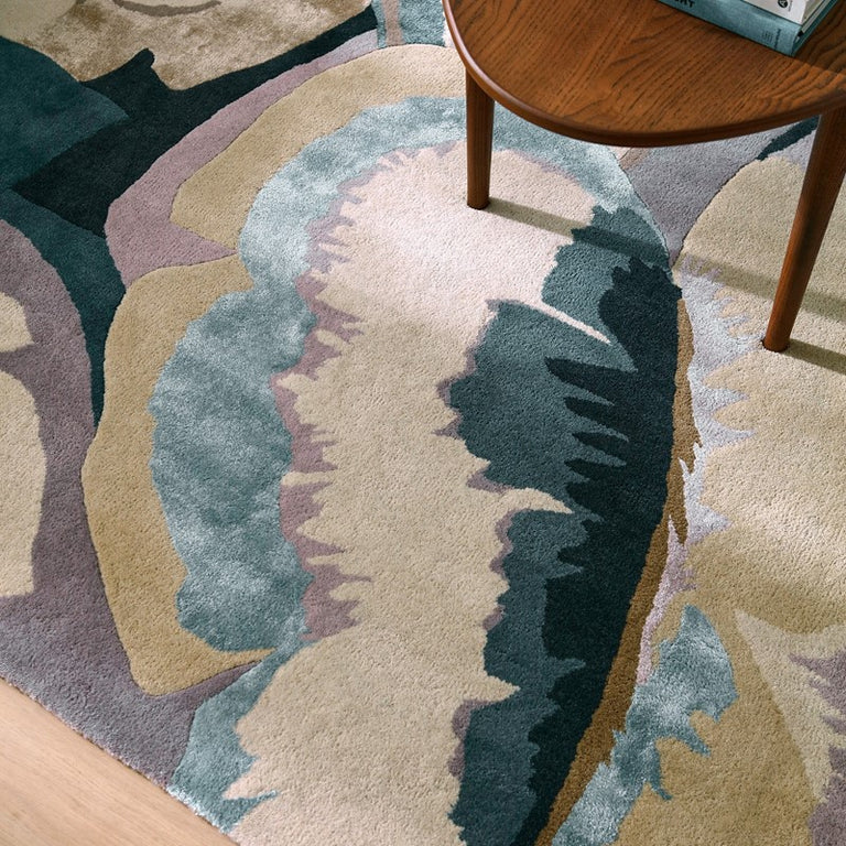 Harlequin Calathea Shiitake Wildwater 142905 Rug