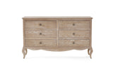 Organize your bedroom in style with the Camille 6 Drawer Wide Chest, a perfect addition to any bedroom decor.
