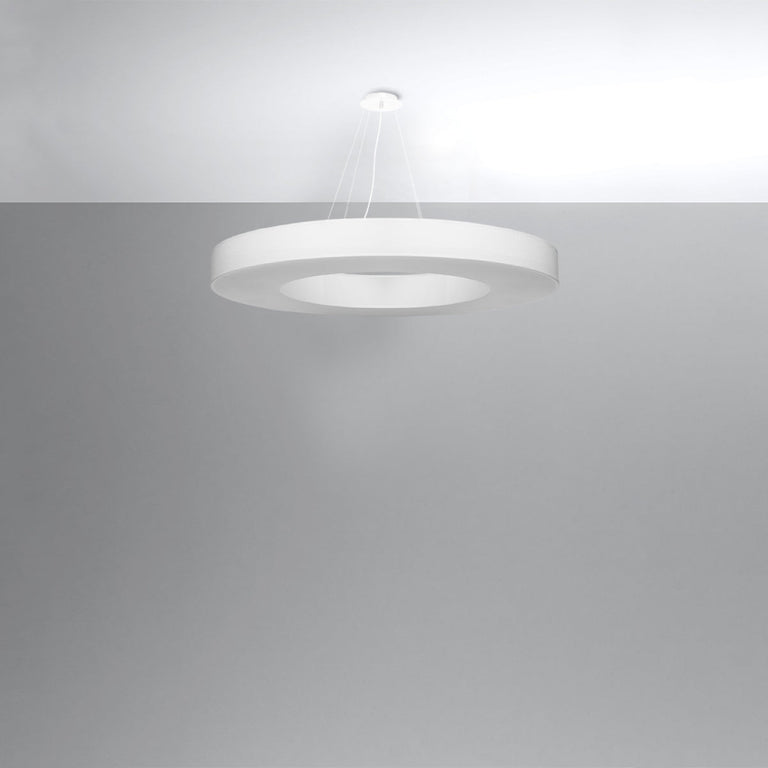 Sollux Lighting Chandelier SATURNO SLIM 90 White