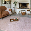 Laura Ashley Coleby Petals Chalk Pink Rug