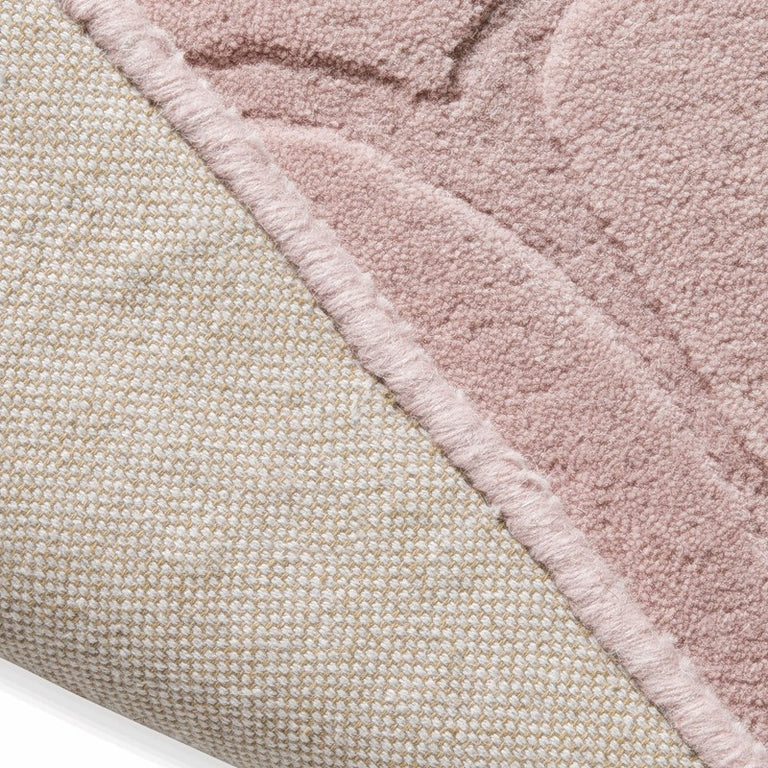 Laura Ashley Coleby Petals Chalk Pink Rug