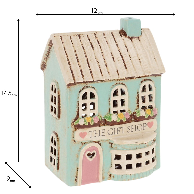 Village Pottery Gift Shop Tealight - Ceramic Giftware Collection