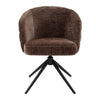 Cortara Dining Chair in Mauve shown from the side (2)
