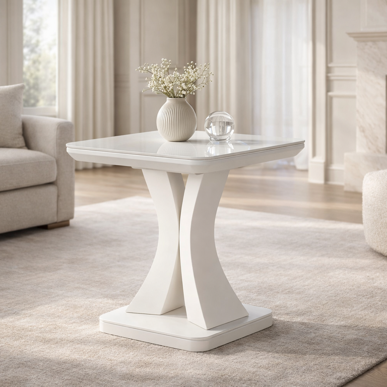Daiva Side Table Greige