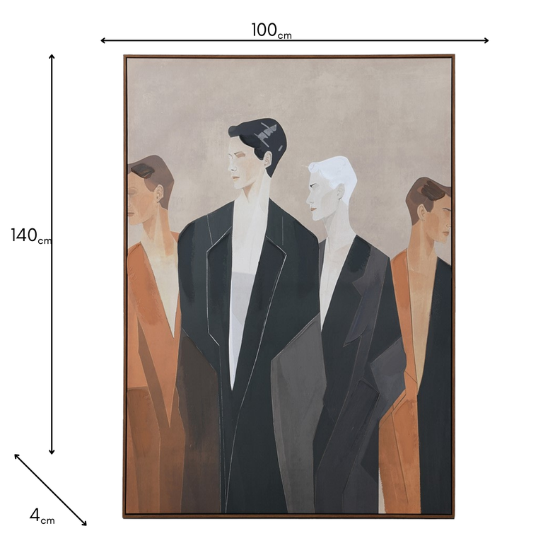 Orlando Canvas Wall Art – Modern Artwork for Home Décor