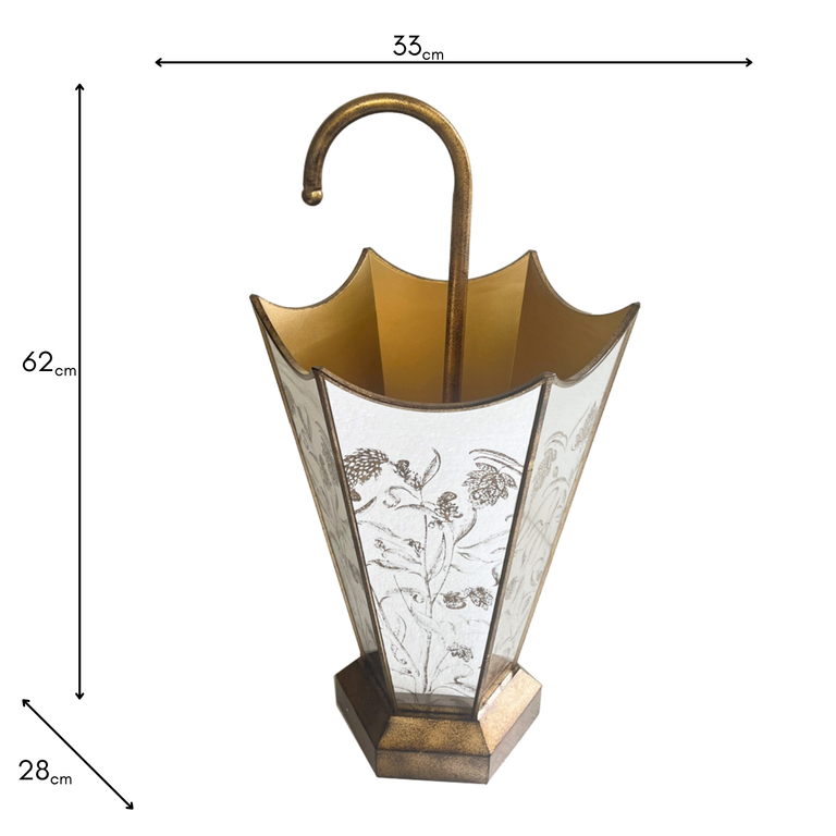 Vela Umbrella Stand Gold – Elegant General & Living Room Accessories