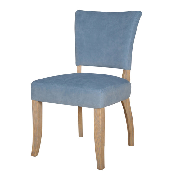 Duke Dining Chair Velvet Blue: Elegant and Comfortable Dining Chair