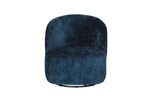Edie Swivel Accent Chair Blue