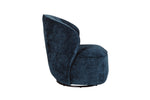 Edie Swivel Accent Chair Blue