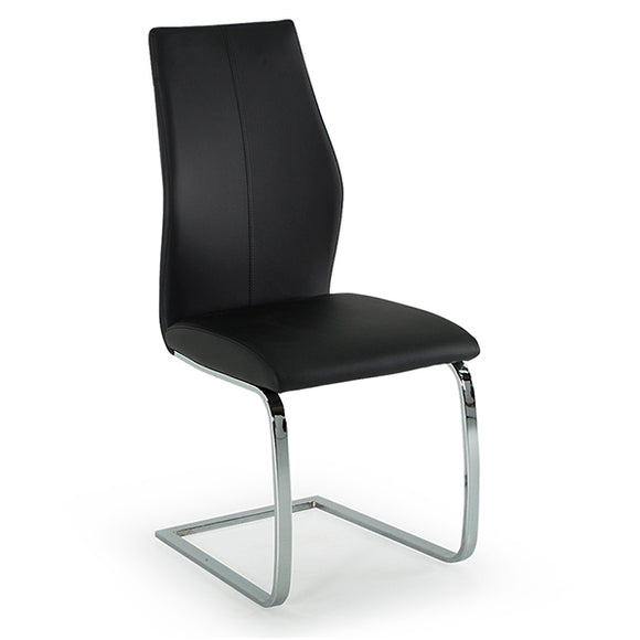 Black Elis Dining Chair - Stylish and Comfortable Seating for Dining Room