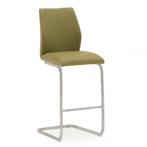 The Elis Bar Stool Olive is a modern olive bar stool perfect for adding a stylish touch to your kitchen or bar.