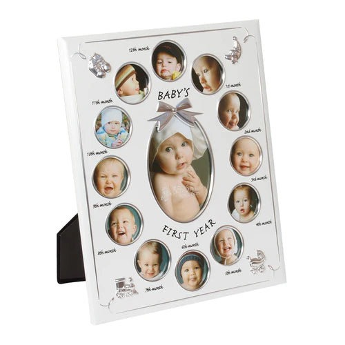 Baby's 1st Year Collage Photo Frame