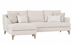 Fletcher left hand facing corner sofa in cream