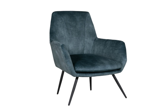  Introducing the Flynn Accent Chair in Teal, a stunning and vibrant addition to your living space. The rich teal color adds a pop of personality and sophistication, while the sleek design complements any modern or eclectic decor. The plush upholstery and comfortable cushioning make this chair perfect for lounging and relaxation.