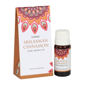 Embrace the warm and comforting aroma of Goloka Sri Lankan Cinnamon Fragrance Oil, a delightful scent that evokes feelings of coziness and relaxation.