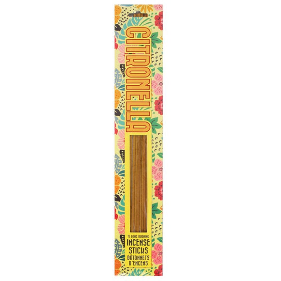 Stay protected from outdoor pests with Citronella Outdoor Incense Sticks, a natural and effective way to repel mosquitoes and insects.