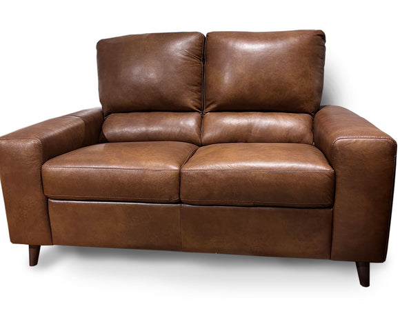 Anne 2 Seater Leather Sofa: Genuine Italian Leather Furniture for Your Living Room
