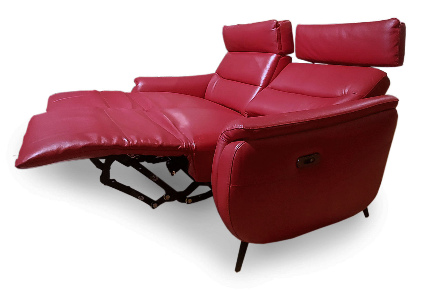 Ettore 2 Seater Leather Recliner Sofa