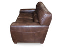 Stylish Wooden Legs Enhance the Liri 2-Seater Leather Sofa