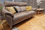 Modena 3 Seater Sofa with Manual Headrest Adjustment - Your Oasis