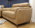 Premium Quality Two-Seater Leather Sofa in Genuine Leather