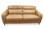 Cagliari 3-Seater Leather Sofa in Genuine Italian Leather