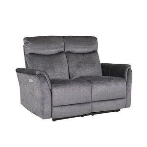 Experience the perfect combination of style and comfort with the Matera 2 Seater Electric Recliner Sofa in a sleek graphite hue. This sofa features electric reclining mechanisms for effortless relaxation. Its Vogue 16 upholstery adds a touch of sophistication to your living space