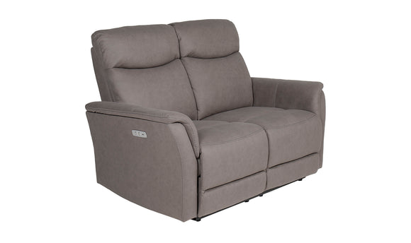 Experience the perfect blend of comfort and style with the Matera 2 Seater Electric Recliner Sofa in a stunning shade of grey. This sofa features electric reclining mechanisms for individualized relaxation. Its sleek and modern design adds a touch of elegance to any living space.