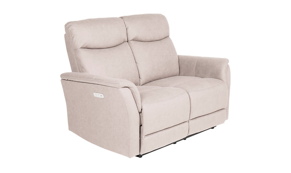 Experience the ultimate in comfort and relaxation with the Matera 2 Seater Electric Recliner Sofa in a chic taupe shade. This sofa features electric reclining mechanisms for personalized seating positions. Its modern design and neutral color effortlessly complement any interior decor.