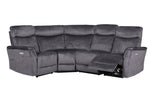 Create a cozy and inviting atmosphere with the Matera Corner Group Electric Recliner Sofa in a timeless graphite hue. This sofa offers the convenience of electric reclining, allowing you to find your desired level of comfort with ease. Its corner layout provides plenty of seating for entertaining or relaxing.