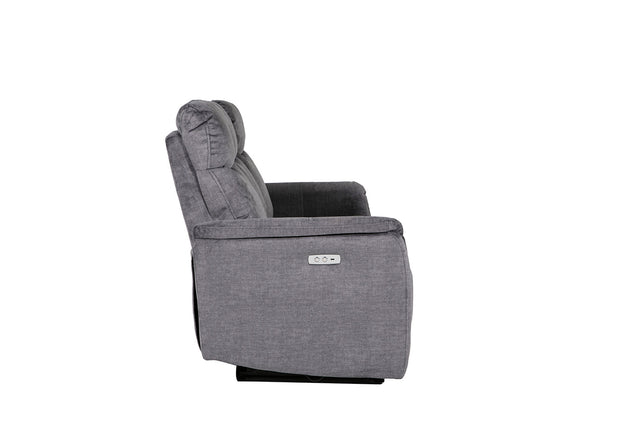 Mortimer 3 Seater Electric Recliner Sofa Graphite
