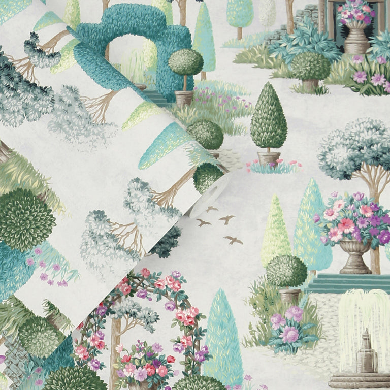 Laura Ashley Wallpaper Naunton Folly