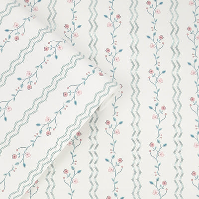 Laura Ashley Wallpaper Blencow Stripe