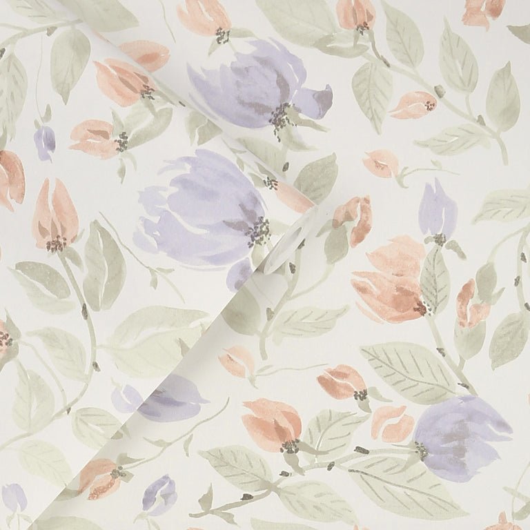 Laura Ashley Wallpaper Orisia Peony