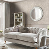 Grey and White Floral Wallpaper - Explore the beauty of Heledd Blooms design.