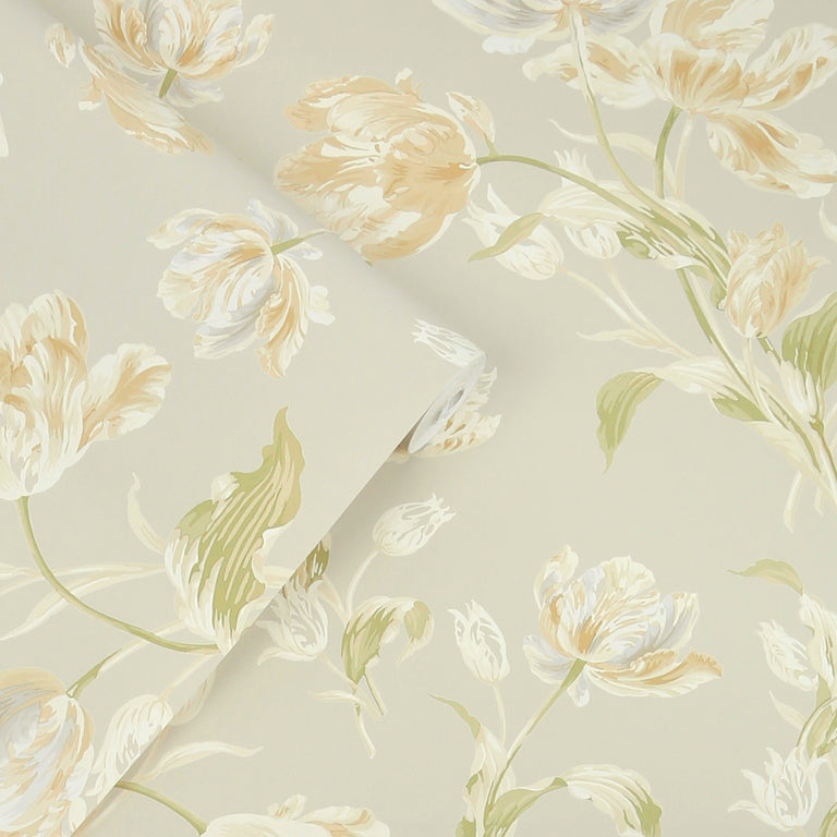 Laura Ashley Wallpaper Gosford Sage Green