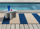 Brink & Campman Deck Outdoor Rug Electric Blue lifestyle picture 