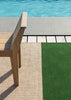 Brink & Campman Deck Outdoor Rug Spring Green handwoven outdoor rug made in a two colors