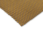 Brink & Campman Lace Outdoor Rug Golden Mustard/Grey Taupe water-resistant rug in a mustard and grey color shades