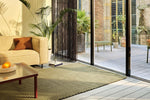 Brink & Campman Lace Outdoor Rug Thyme, Pine lifestyle picture indoor